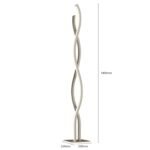 Lucande LED Stehlampe dimmbar 140 cm 32W 3000K 2200lm - Image 7