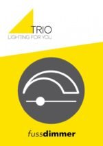 Trio Leuchten LED Stehleuchte Bangkok Schwarz Marmorfuß - Image 6