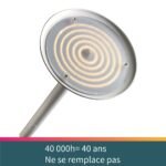 Unilux LED Deckenfluter Pryska 40 W dimmbar Weiß FSC-Holz - Image 2
