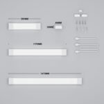 Amdelne 10x LED Feuchtraumleuchte 150 cm, 45W, IP65, 6000K - Image 8