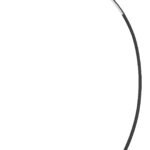 Trio Leuchten LED Stehleuchte Bangkok Schwarz Marmorfuß