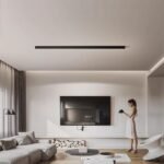 GZZBMY LED Deckenleuchte Aluminium Lichtleiste 200 cm Neutralweiß - Image 8
