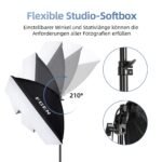 FGen Softbox Set 2x85W, 50x70 cm, LED, 2700–6400K, Fotostudio - Image 5