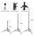 FGen Softbox Set 2x85W, 50x70 cm, LED, 2700–6400K, Fotostudio - Image 6