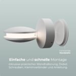 NEONA LED Wandleuchte 7W IP65 3000K Warmweiß Innen & Außen - Image 3