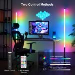 LUXCEO Mood1Pro RGB LED Videolicht 120cm 2er-Set mit Stativ - Image 4