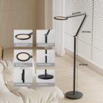 Honeywell LED Stehlampe F01BK dimmbar, 5 Farbtemperaturen, Fernbed. - Image 4