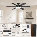 ROTTOGOON Deckenventilator 132 cm, LED, Fernbedienung, 6 Stufen - Image 6