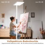 LES FLEURS LED Stehlampe 196 cm Vollspektrum 100 W 10100 lm - Image 4