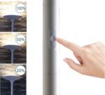 Unilux LED Deckenfluter Pryska 40 W dimmbar Weiß FSC-Holz - Image 3