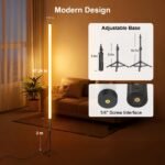 LUXCEO Mood1Pro RGB LED Videolicht 120cm 2er-Set mit Stativ - Image 5