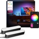 Philips Hue Play Lightbar 2er-Set Schwarz 500lm RGB App