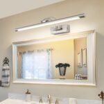MantoLite LED Wandleuchte dimmbar 60cm 12W Nickel 3000–6000K
