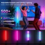 LUXCEO Mood1Pro RGB LED Videolicht 120cm 2er-Set mit Stativ - Image 2