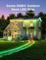 Govee Outdoor Neon LED Strip 10m RGBIC IP67 Garten Wand Boden - Image 5